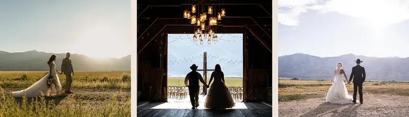 Barn wedding venue style